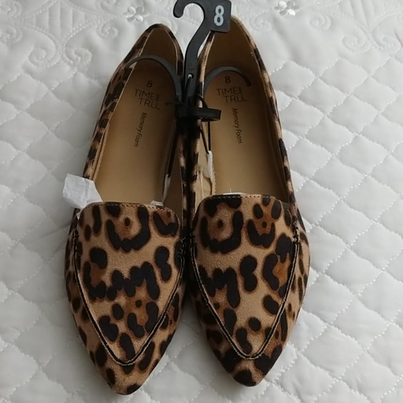 Time and Tru Shoes - Time and Tru Leopard Loafers